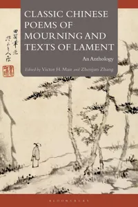 Classic Chinese Poems of Mourning and Texts of Lament_cover