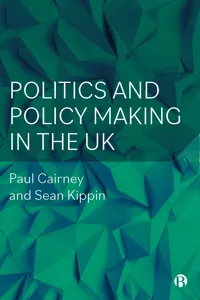 Politics and Policy Making in the UK_cover