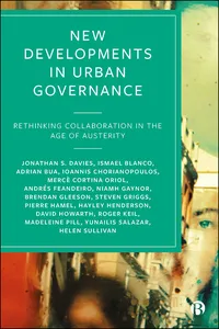 New Developments in Urban Governance_cover
