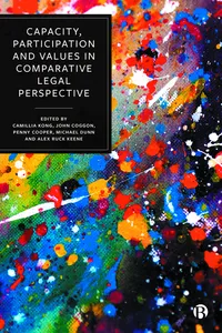 Capacity, Participation and Values in Comparative Legal Perspective_cover