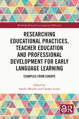 Researching Educational Practices, Teacher Education and Professional Development for Early Language Learning