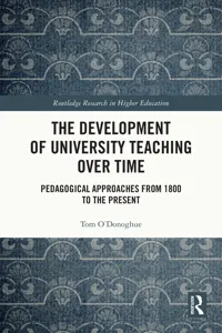 The Development of University Teaching Over Time_cover