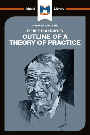 An Analysis of Pierre Bourdieu's Outline of a Theory of Practice