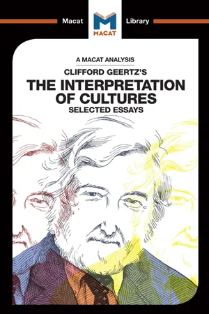An Analysis of Clifford Geertz's The Interpretation of Cultures
