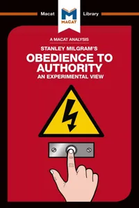 An Analysis of Stanley Milgram's Obedience to Authority_cover