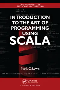 Introduction to the Art of Programming Using Scala_cover