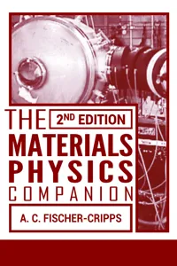 The Materials Physics Companion_cover