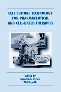 Cell Culture Technology for Pharmaceutical and Cell-Based Therapies_cover