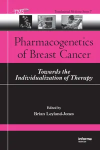 Pharmacogenetics of Breast Cancer_cover