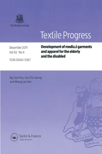 Development of Medical Garments and Apparel for the Elderly and the Disabled_cover