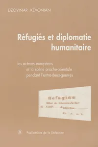 Réfugiés et diplomatie humanitaire_cover