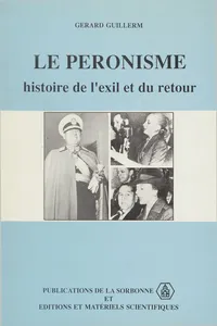 Le péronisme_cover