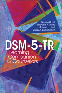 DSM-5-TR Learning Companion for Counselors_cover