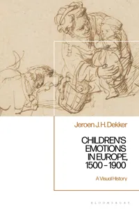 Children’s Emotions in Europe, 1500 – 1900_cover