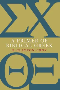 A Primer of Biblical Greek_cover