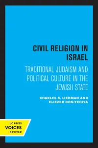 Civil Religion in Israel_cover