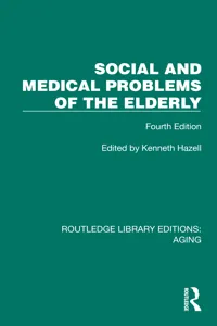 Social and Medical Problems of the Elderly_cover