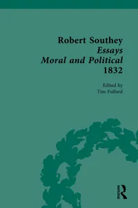 Robert Southey Essays Moral and Political 1832_cover