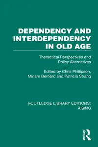 Dependency and Interdependency in Old Age_cover