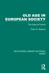 Old Age in European Society_cover