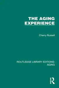 The Aging Experience_cover