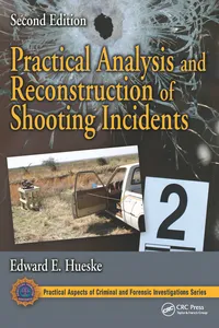 Practical Analysis and Reconstruction of Shooting Incidents_cover