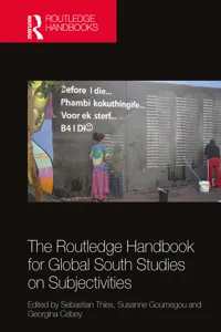 The Routledge Handbook for Global South Studies on Subjectivities_cover
