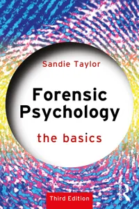 Forensic Psychology: The Basics_cover