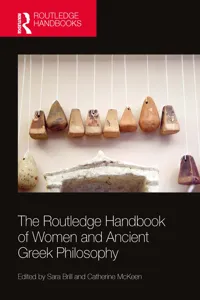 The Routledge Handbook of Women and Ancient Greek Philosophy_cover