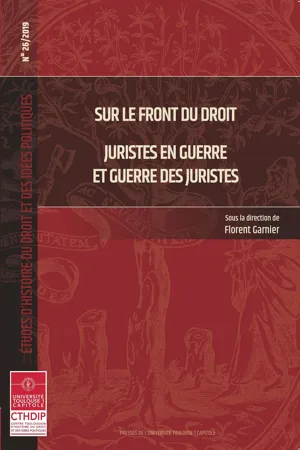 Sur le front du droit