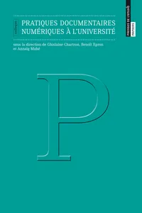 Pratiques documentaires numériques à l'université_cover