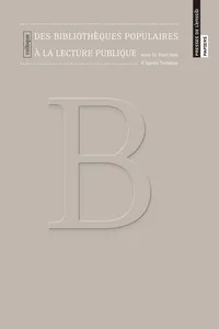 Des bibliothèques populaires à la lecture publique_cover