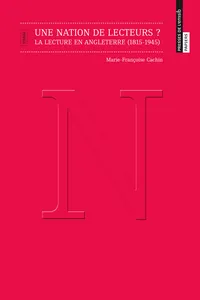 Une nation de lecteurs ?_cover