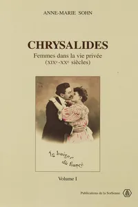 Chrysalides. Volumes I et II_cover