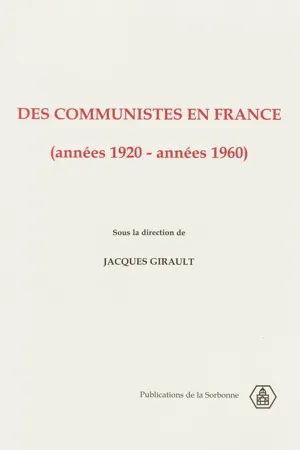 Des communistes en France