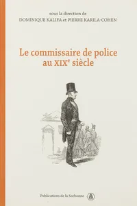 Le commissaire de police au xixe siècle_cover