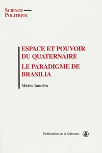 Espace et pouvoir du quaternaire_cover