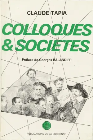 Colloques & sociétés