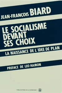 Le socialisme devant ses choix_cover