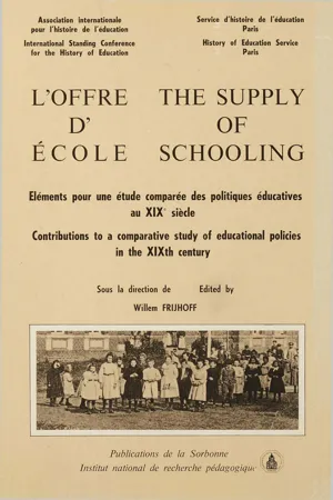 L'offre d'école