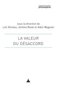 La valeur du désaccord_cover
