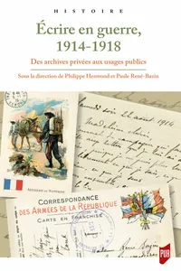 Écrire en guerre, 1914-1918_cover