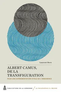 Albert Camus, de la transfiguration_cover