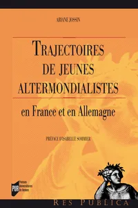 Trajectoires de jeunes altermondialistes_cover