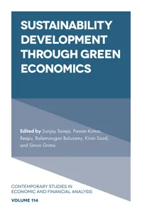 Sustainability Development through Green Economics_cover