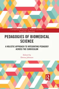 Pedagogies of Biomedical Science_cover