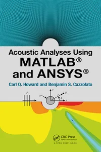 Acoustic Analyses Using Matlab and Ansys_cover