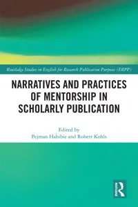 Narratives and Practices of Mentorship in Scholarly Publication_cover