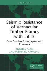 Seismic Resistance of Vernacular Timber Frames with Infills_cover