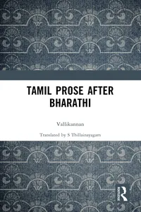 Tamil Prose after Bharathi_cover